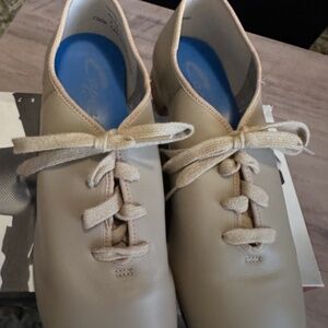 SALE - Capezio CG06 Split Sole Tap Shoe - Adult Sizes - Tan/Carmel NEW